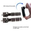 2Pcs Aluminum Pedals for Motorcycle Electric Car 8MM   90 Degree Folding Support Rod
