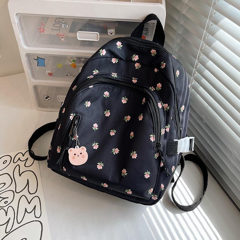 Schultasche Mini-Rucksack Ins Nische Japanische und Koreanische Version für Grundschüler Schultasche bedruckter kleiner Rucksack 1011 neue Reisetasche