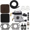 FS74 Carburateur met Luchtfilter Brandstofslang Kit voor Sthil FS72 FS76 HS72 HS74 HS76 Trimmer Bosmaaier Onkruidverdelger Onderdelen