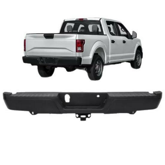 2015-2020 Ford F150 Rear Bumper Without Sensor, With Hitch (FO1103164)