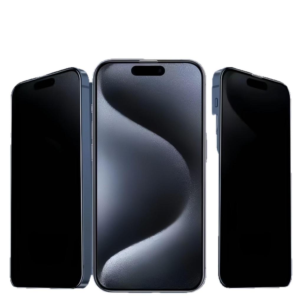 Szkło hartowane Privacy & Anti-Blue Light do Apple iPhone 11/12/13 Pro/14/15 Pro Max/16/17 Pełny ekran