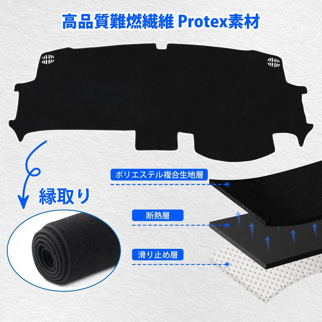 Alfombrilla para Salpicadero CARVANTA para Honda Step WGN e Híbridos RP8 2022 Presente Diseñada específicamente para este ofrece reduce el sol y previene Hecho con