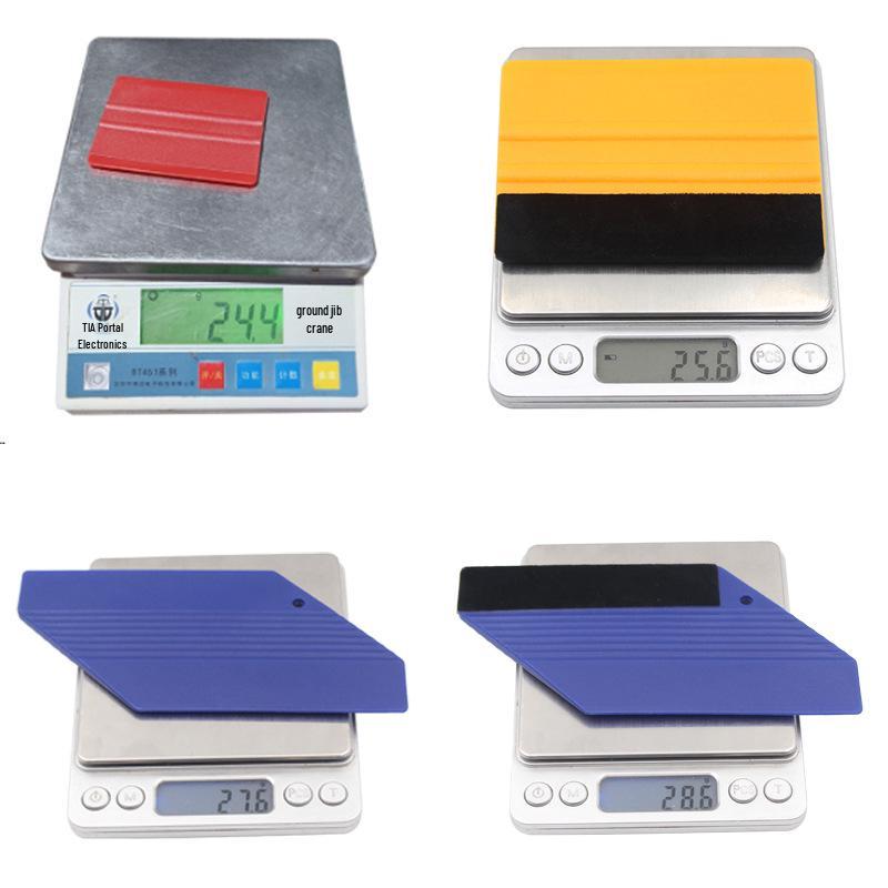 Car Film Squeegee with Felt: Color Change & Water Drainage Tool for Body Film Application