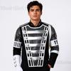 Punk Michael Jackson Allemagne Militaire Cool Magnifique Veste Teaser Vêtement d'extérieur pour Collection costume Halloween Manteau Cadeaux