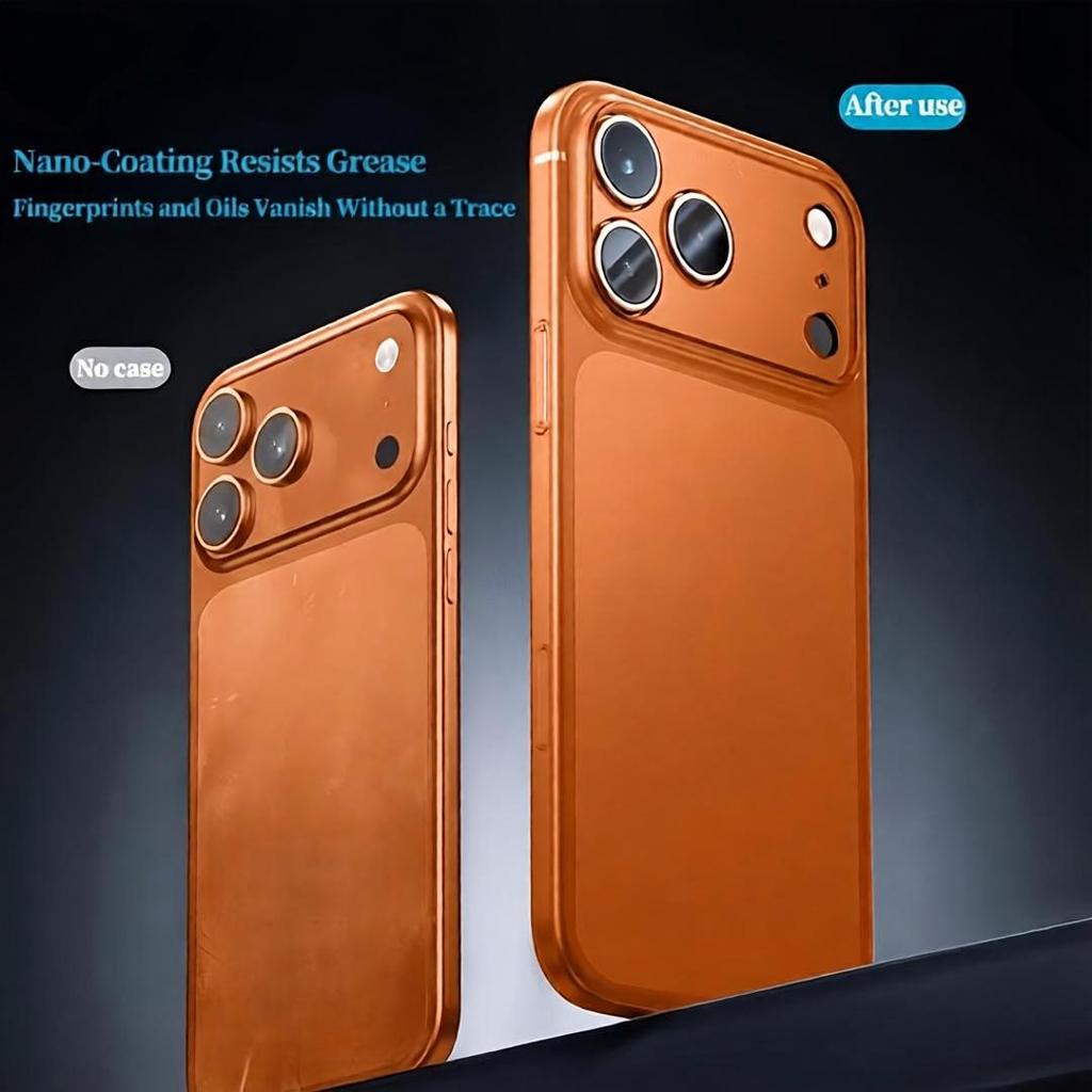 Ultra Thin Translucent Shockproof Phone Case for iPhone 17 16 Pro Max 17Pro Clear Matte Cases for iPhone 15 14 13 Pro Max Cover