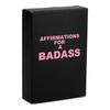 Badass Belief Card, Daily Inspirational Card for Women, Creative Postcard, High-end Small Greeting Card Gift
