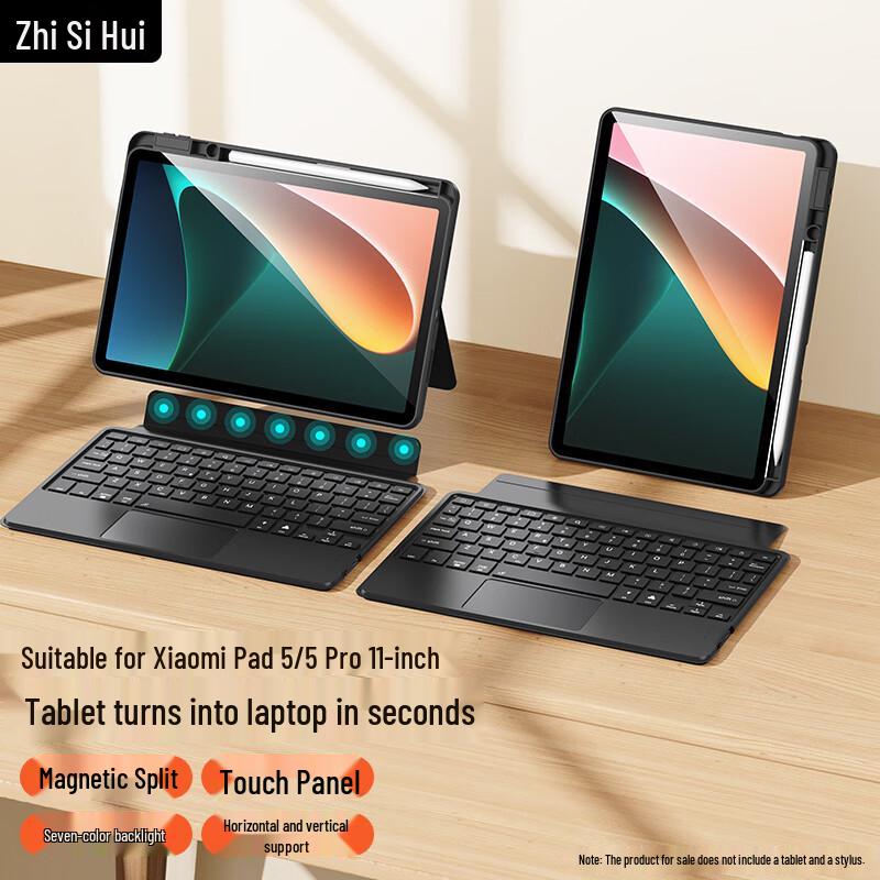 

Smart Magnetic Backlit Bluetooth Keyboard Case for Xiaomi Pads 11-inch