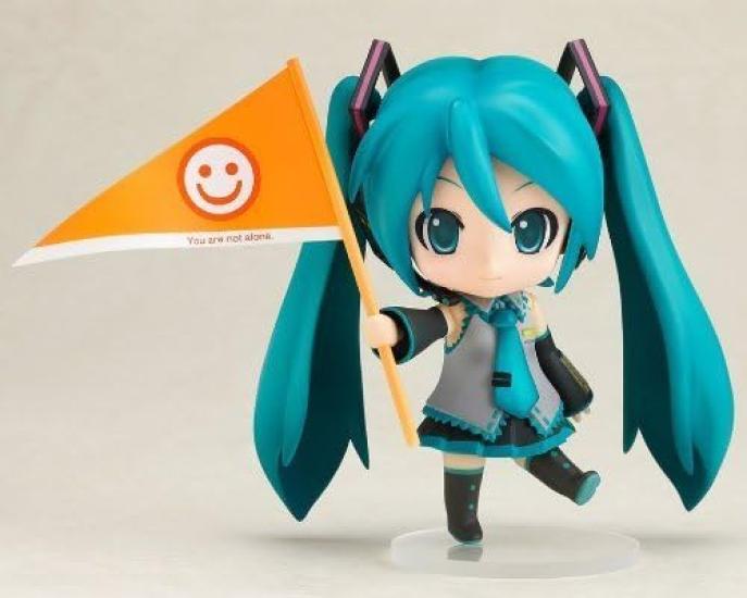 Nendoroid Hatsune Miku Cheer 100mm ABS PVC painted movable figure JAPAN Ver. Approx. (non-scale) & (Cheerful exclusive)