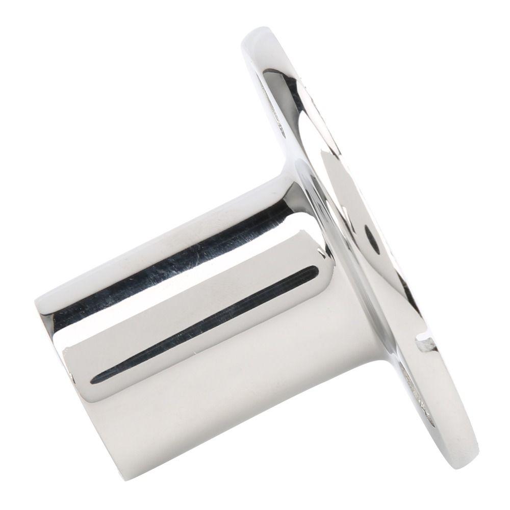 22MM Stainless Steel Round Base 7/8'' Tube Marine Hand Rail Base Boat Handrail Fittings  Yachts