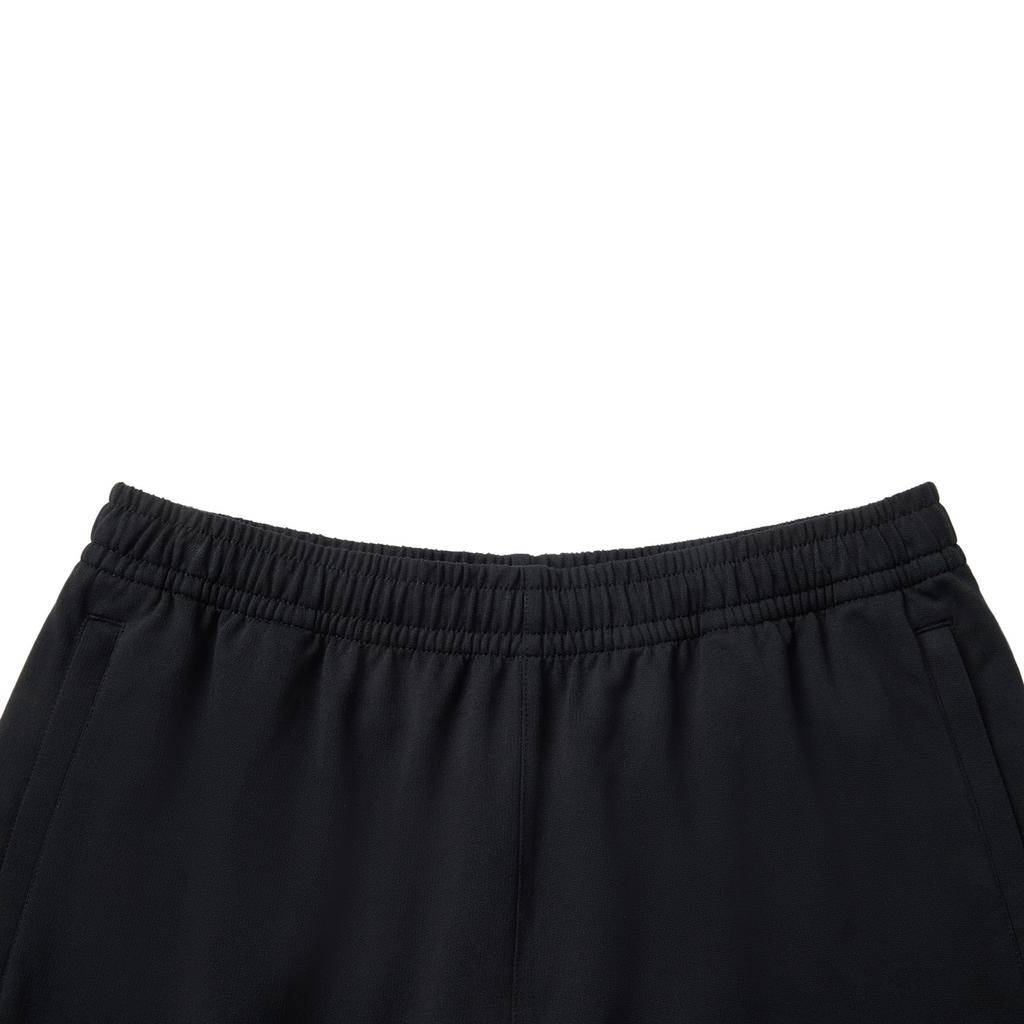 Li Ning Lifestyle Series Sport Minimalist Solid Color Elastic Letter Casual Shorts Men shorts Black AKSV529-4