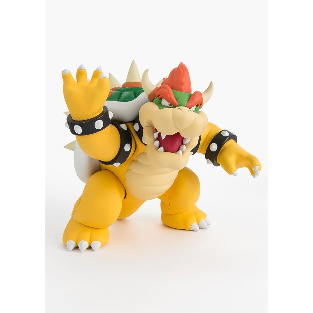TAMASHII NATIONS S.H. Figuarts Super Mario Bowser 130mm PVC ABS Painted Action Figure