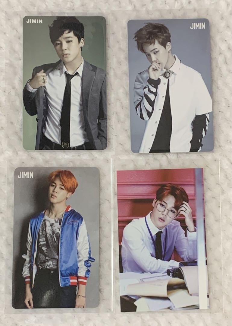 

[USED] BTS Jimin Trading Card Set