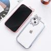 Applicable To IPhone 15pro Mobile Phone Case with Diamond Round Lens Electroplated Apple 14 Silicone 13 Drop Protection Case