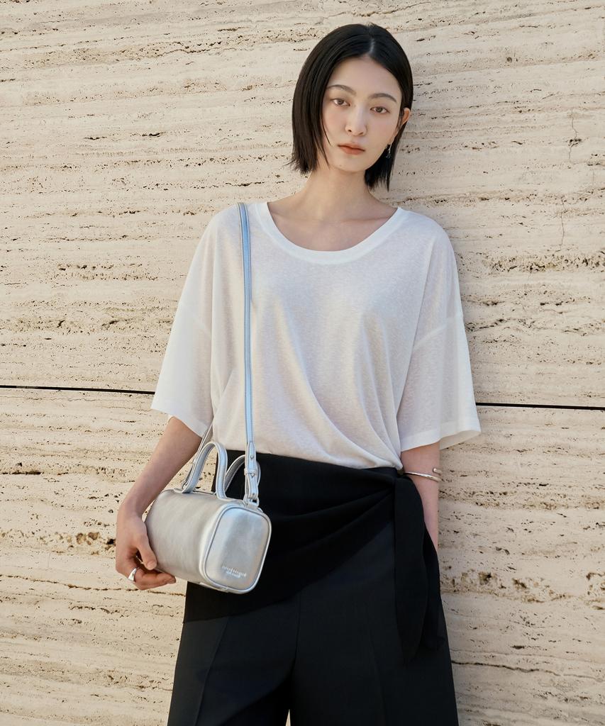 Siyazu Siac3128 Petit Noe Crack Bag_Silver
