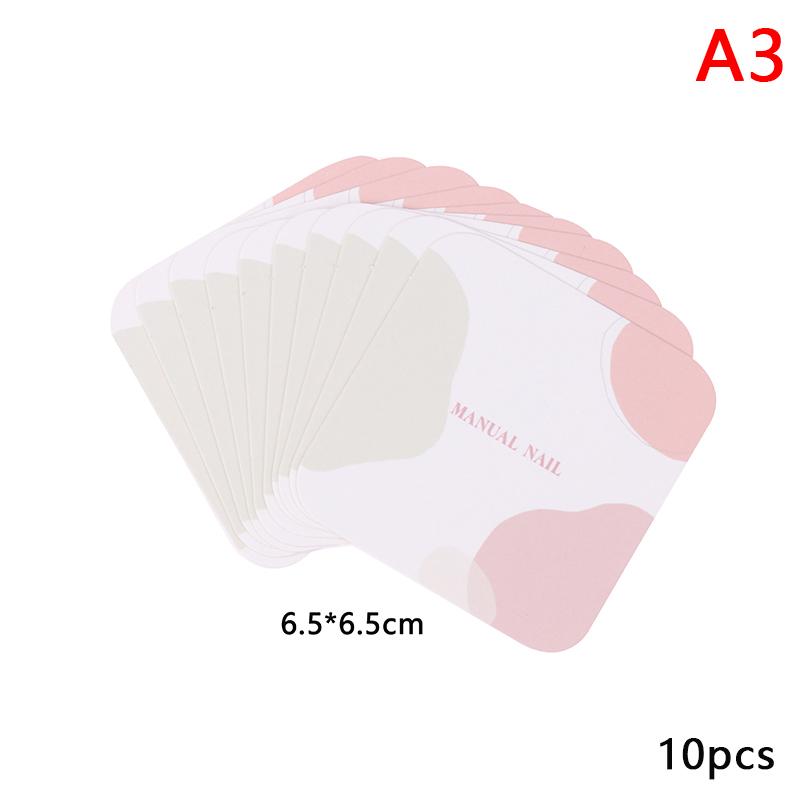 

10 шт. упаковка для накладных ногтей, демонстрационная карточка с образцами дизайна накладных ногтей ручной работы, демонстрационная карточка для салона маникюра A3