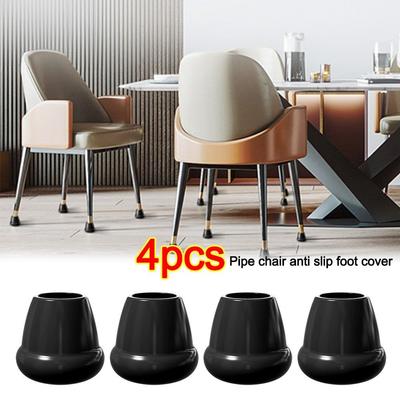 Anti Slip Chair Leg Protectors Silicone Thickening Table Feet Sleeves Furniture Leg Cover for Hardwood Floors
