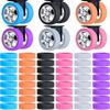 Silicone Luggage Wheel Protector Cover Wheel Covers for Your Suitcases or Office Chair Caster Wheels Durable and Reduce Noise