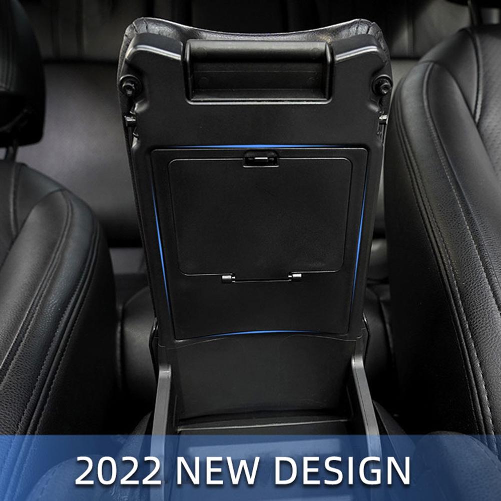 Scatola portaoggetti per controllo centrale auto Installazione semplice per Honda Civic 2017-2021 Organizer per console centrale Custodia portaoggetti interna