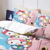 Hello Kitty 3D Children'S Bedding Set Duvet Cover Sets Comforte Suitable For Children And Adults Cute Printed Cartoon