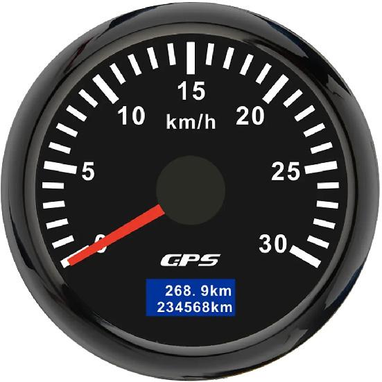 30/60/80/120/200 Km/h GPS Speedometer 52MM Car Truck Speed Gauge Meter With GPS Antenna With 7 Color Backlight 9-32V