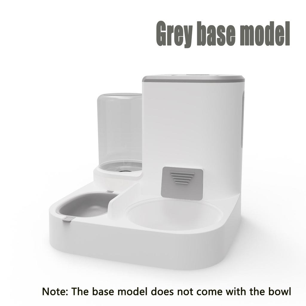 2-In-1 Pet Automatic Feeder Large Capacity Cat Drinking Fountain Water Dispenser Dog Food Bowl Dry Wet Separation Cat Feeder