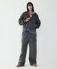 STUDIO TOMBOY Garment-Dyed Wide Pants_Dark Gray 9176131974
