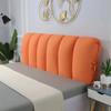 Removable Washable Soft Headboard Pillow High Rebound Sponge Backrest Headboard Cover Luxury Suede King Queen Size Head Cover