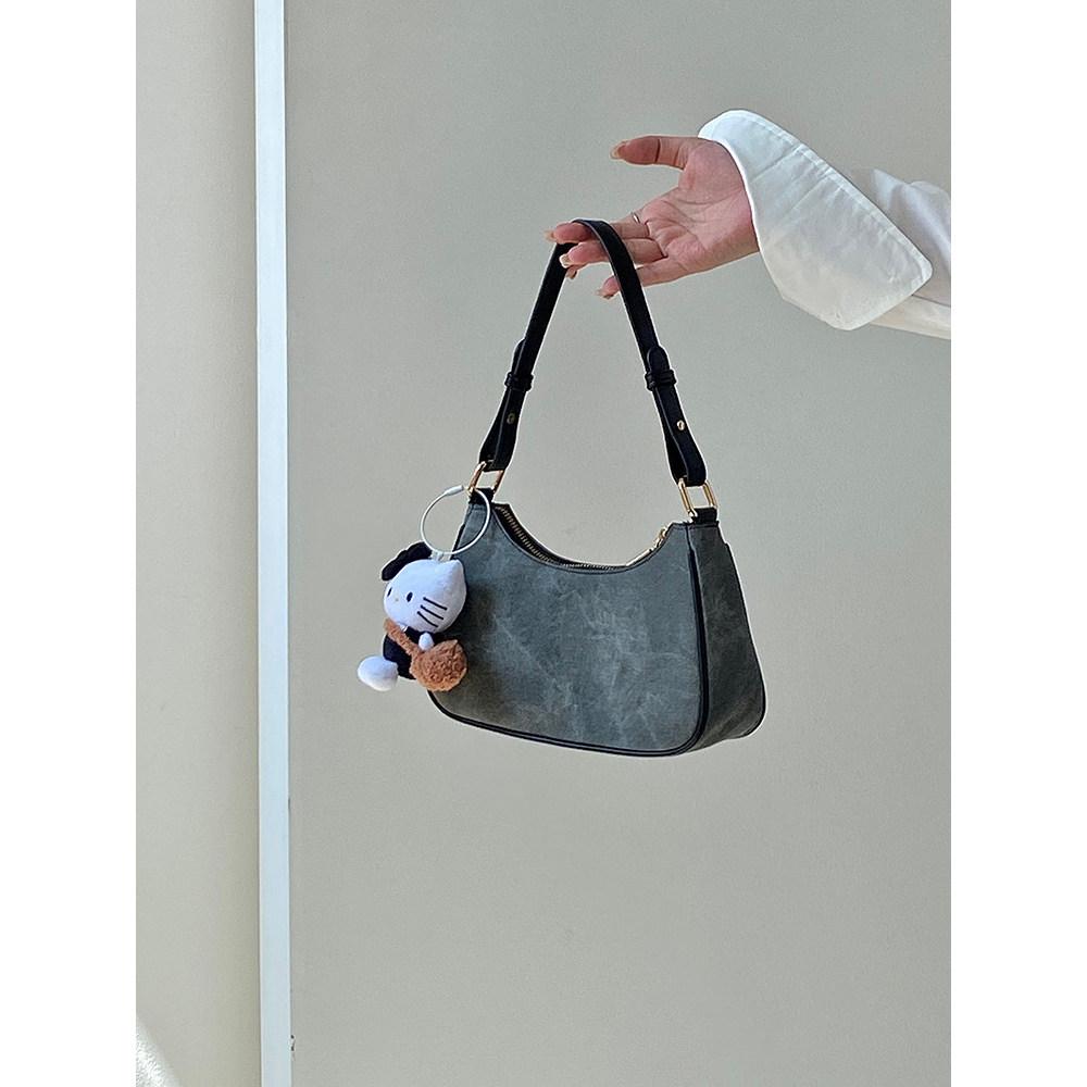 IELGY Square Ladies Denim Underarm Bag