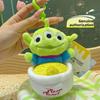 Toy Story Alien Plush Keychain Pendant Burger And Flower Design For Gift Giving
