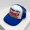 American Style Cruise Printed Anime New Letter Mesh Trucker Caps Sunshade Breathable Baseball Hats Men Women Versatile Fashion