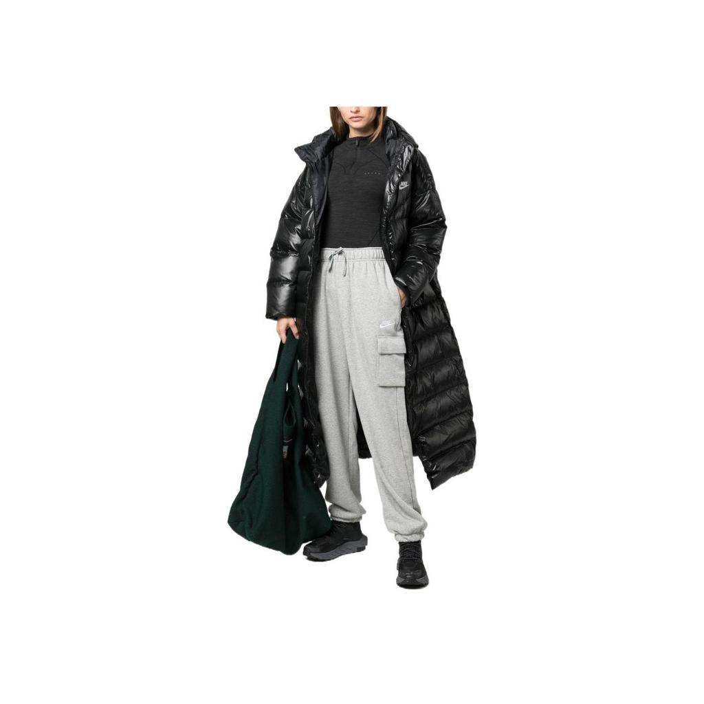 Nike Sportswear Womens Therma-FIT City Series Puffer Jacket Black/White Women Streetwear DH4081-010