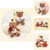 Adorable 40cm Cuddle Flower Gift Bear For Birthdays And Special Occasions Plush Toy