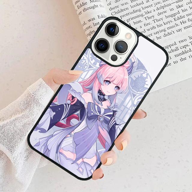 Genshin Impact Sangonomiya Kokomi Phone Case For iPhone 17 Air 15 16 Cover 11 13 14 Pro Max 12 Plus Max Fundas