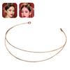 Plain Blank Hard Metal Headbands Skinny Base Headband Slim Simple Wire Hair Bands Clasps Crown Tiaras Frame DIY Crafts