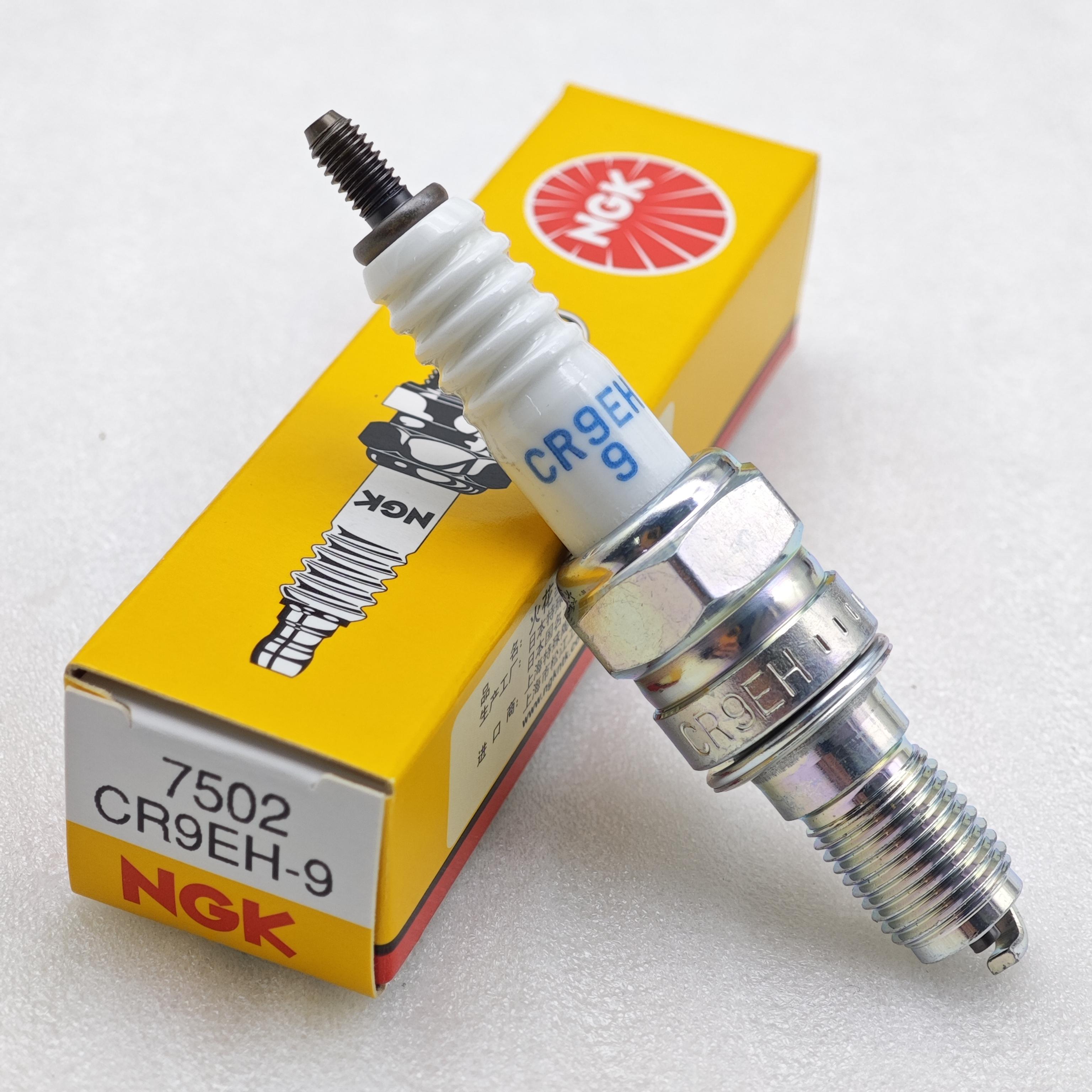 

1pcs Motorcycle Spark Plug CR9EH-9 7502 CR9EHIX 6216 is applicable to CB400 CBR250 CBR650 CBF1000 Bumblebee 1pcs CR9EH-9