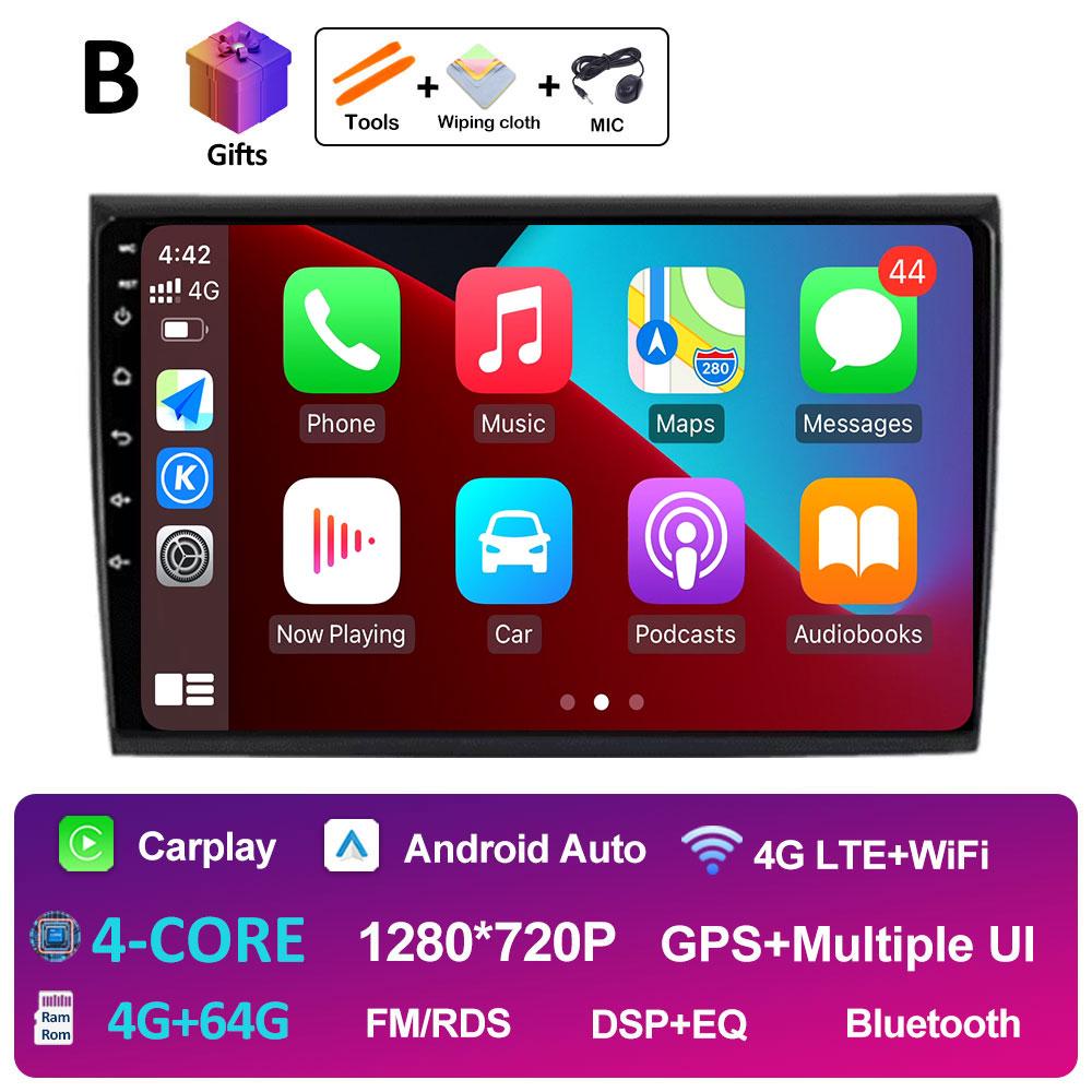 Car Video For Fiat Bravo 2007 2008 2009 2010 2011 2012 Audio Player Intelligent System 2.5D Touch Screen Bluetooth Auto Tools 4G