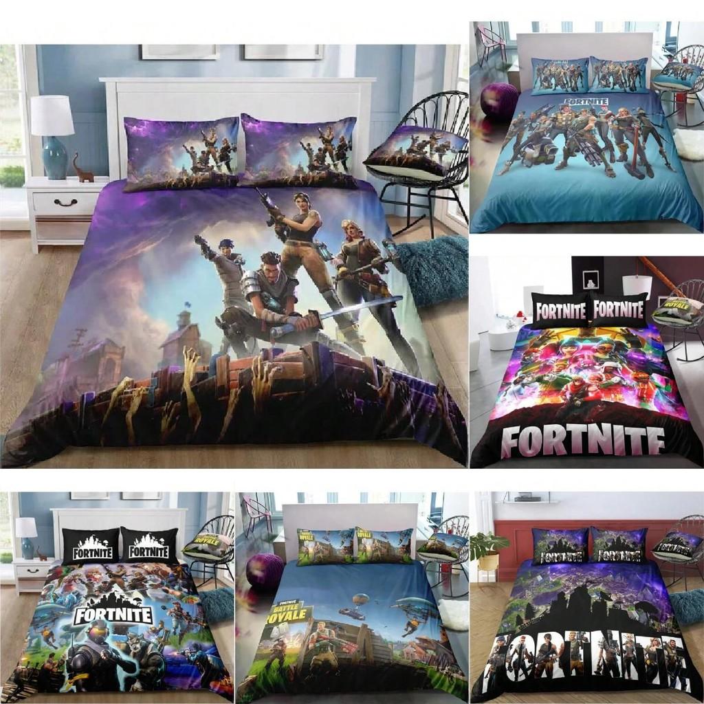 Quilt Suit Bedding Cover 3d Printed Bedroom Bed Cover Bedclothes Set