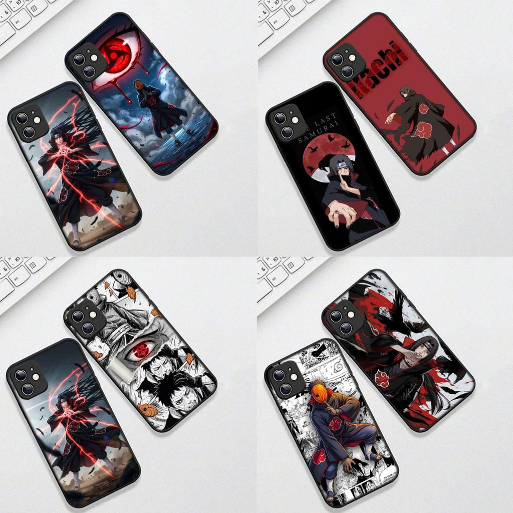 Kryt pro OPPO A80 A18 A16 A40 A17 A15 A38 A78 A79 A54 A57 A12 A60 5G 4G Pouzdro na telefon Kreslený Itachi Tobi Uchiha Obito