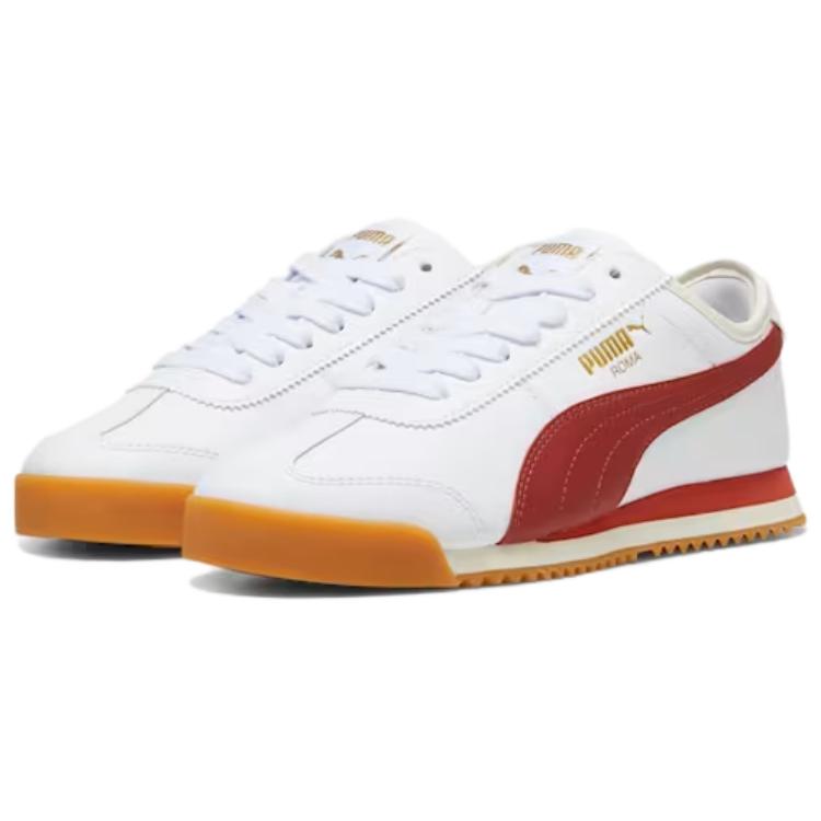Puma Roma 68 Revival Trendy Sports Non-Slip Wear-Resistant Low-Top Casual Running Shoes Unisex sneakers White 398634-05