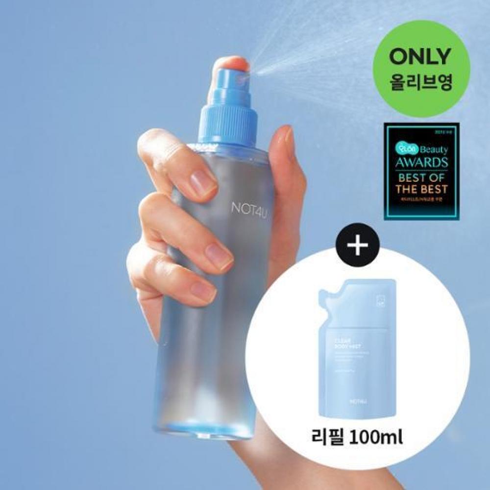 

Natt4u [нет. 1 спрей Trouble Mist на 5 лет подряд] Nat4u Clear Body Mist 200 мл Project + 100 мл Refill Gift [Project] 200 мл+100 мл Refill Gift