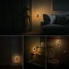 1/4/8pcs LED Night Light,Plug in Night Lamp,Dimmable Indoor Lighting,Decorative Wall Light for Corridor,Cabinet,Toilet,Kids Room