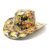 Chapeau de Cowboy Occidental Hommes et Femmes, Chapeau de Soleil Graffiti Slam Dunk Dessiné Chapeau de Soleil de Plage Chapeau de Chevalier Célébrité Internet
