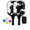 Lightweight Fiberglass Pickleball Paddles Full Set Training Equipment