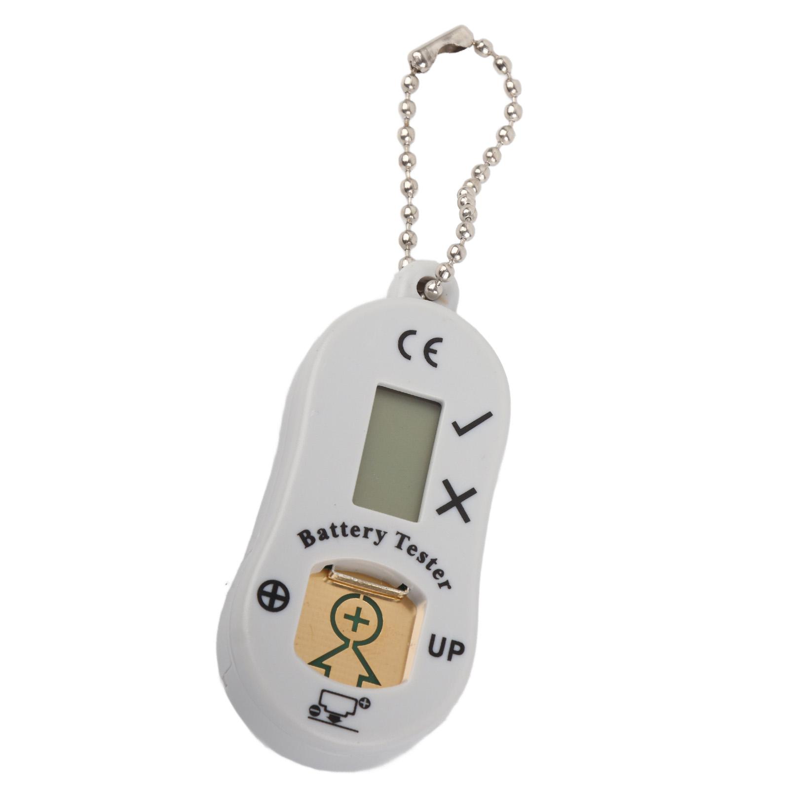 

Устройство для измерения батареи Карманный слуховой аппарат Мониторинг мощности батареи Тестер Проверочный инструмент Светло-серый