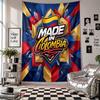 Colombia Football Wall Tapestry Home Decor Wall Hanging Cloth for Bedroom Living Room Background