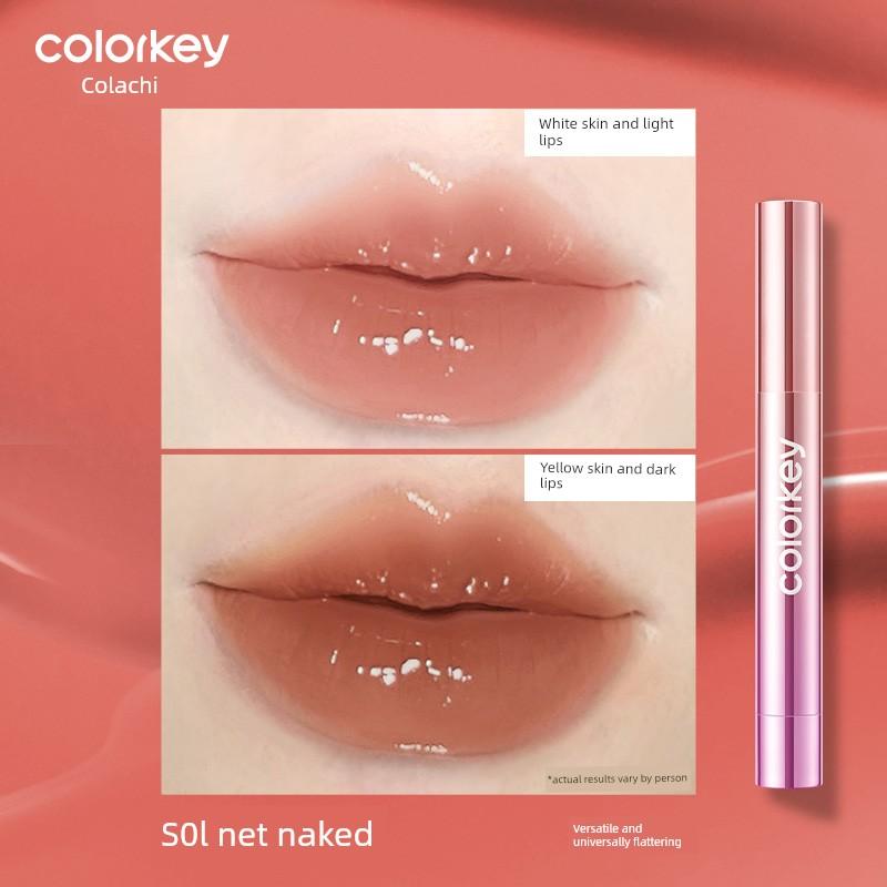 Colorkey New Product Mirror Essence Lipstick Moisturizing and Hydrating Lip Gloss Lip Balm for Women with Pouty Lips