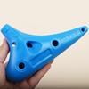 Durable Beginner 12-Hole C-Key Alto Ocarina for Kids & Classrooms