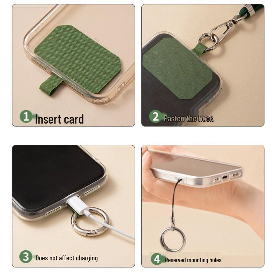 Retractable Adjustable Men's Fashionable Crossbody Mobile Phone Lanyard