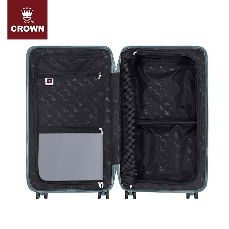 Crown PET Hard-Sided Spinner Luggage