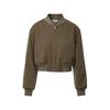 Drae Padded Zipup Blouson Jacket_Khaki